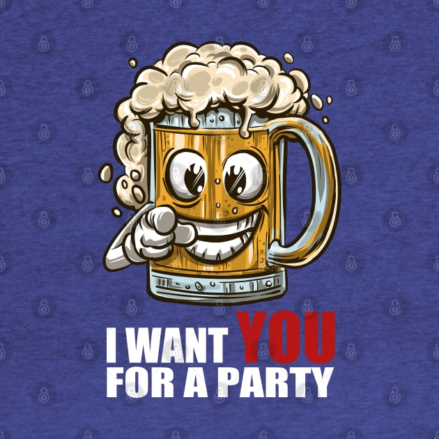 I Want You for a Party by Zascanauta